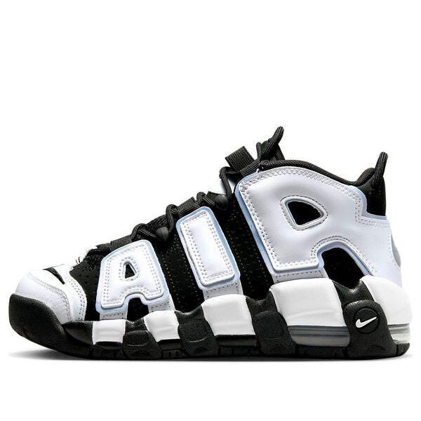 Кроссовки air more uptempo 'black cobalt bliss' Nike, черный 
Кроссовки air more uptempo 'black cobalt bliss' Nike, черный