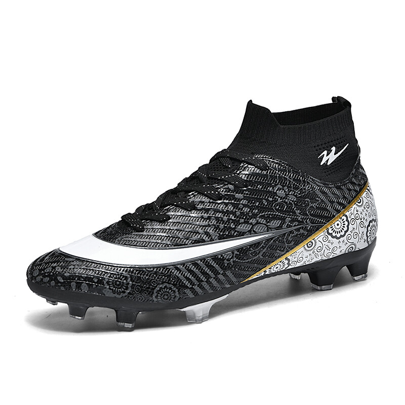 Футбольные бутсы унисекс высокие черные Double Star 88
Футбольные бутсы унисекс высокие черные Double Star 88