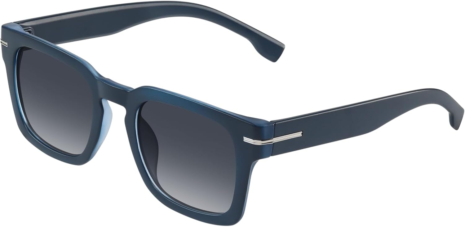 Женские солнцезащитные очки матово-черного цвета, классическая ретро-квадратная оправа, модные солнцезащитные очки с защитой от УФ-излучения Foliful, A03-matte Blue/Grey
Женские солнцезащитные очки матово-черного цвета, классическая ретро-квадратная оправа, модные солнцезащитные очки с защитой от УФ-излучения Foliful, A03-matte Blue/Grey