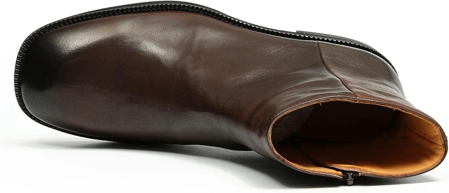 Мужские ботинки Chelsea Santimon, черные, классические, ручной работы из кожи, с застежкой-молнией, модные повседневные ботинки до щиколотки для мужчин
Мужские ботинки Chelsea Santimon, черные, классические, ручной работы из кожи, с застежкой-молнией, модные повседневные ботинки до щиколотки для мужчин