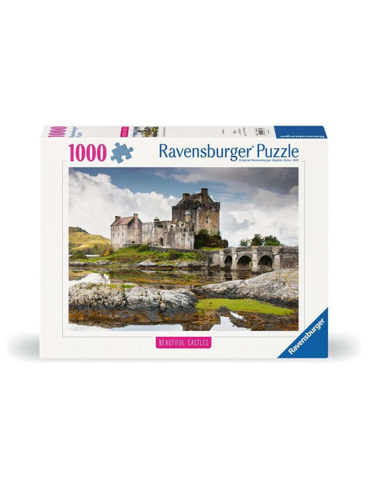 Пазл Ravensburger, 1000 деталей, замок Эйлин Донан, Шотландия, в красочных тонах
Пазл Ravensburger, 1000 деталей, замок Эйлин Донан, Шотландия, в красочных тонах