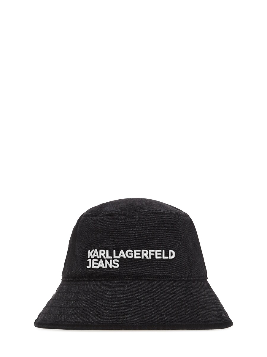 Шляпа KARL LAGERFELD JEANS, черный деним
Шляпа KARL LAGERFELD JEANS, черный деним
