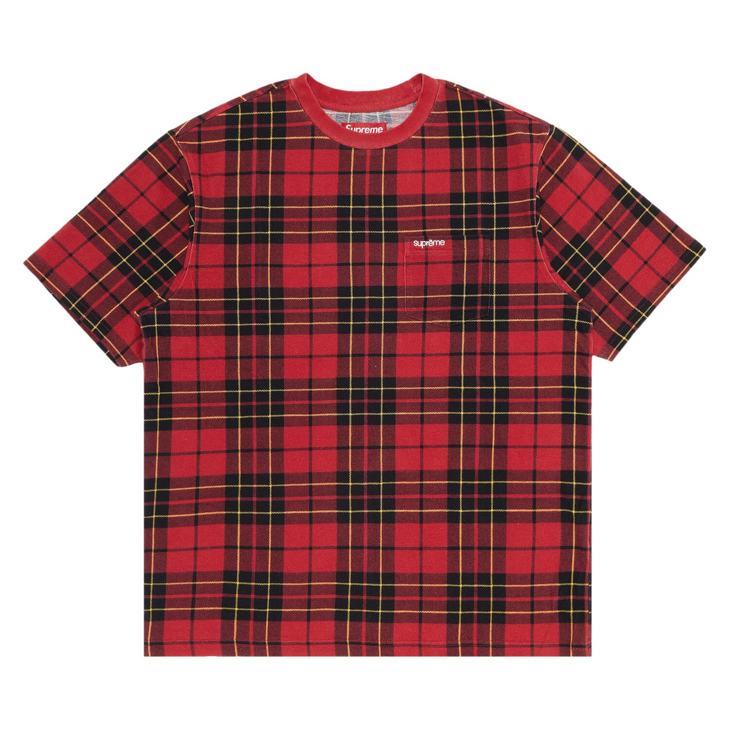 Карманная футболка Supreme с короткими рукавами Клетка
Карманная футболка Supreme с короткими рукавами Клетка