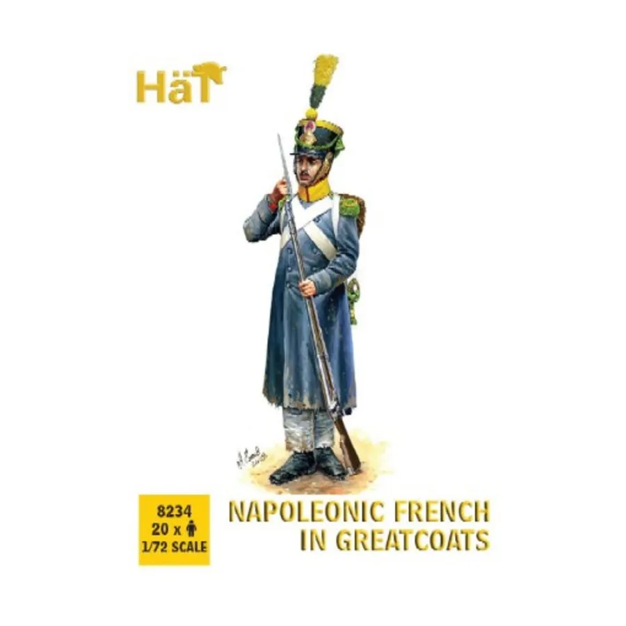 Наполеоновские французы в шинелях, Historical Plastic Military Figures - Napoleonic (1:72) (Hat Industries)
Наполеоновские французы в шинелях, Historical Plastic Military Figures - Napoleonic (1:72) (Hat Industries)