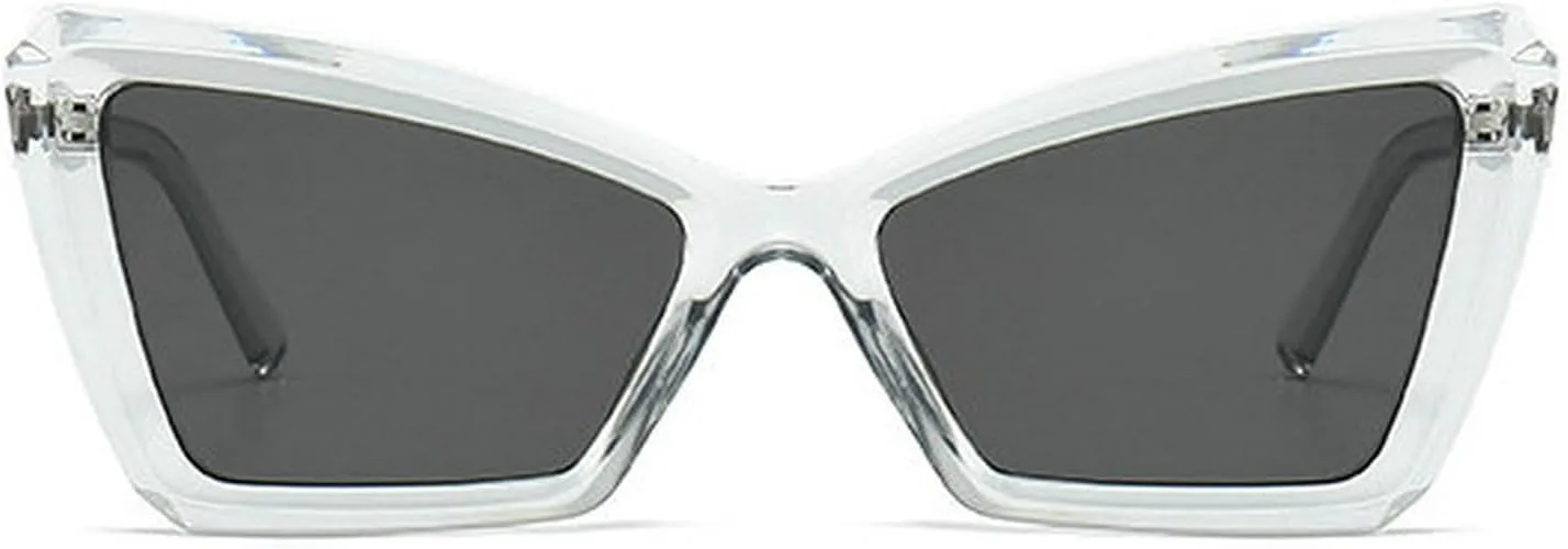 COTIA 2023 Модные солнцезащитные очки «кошачий глаз» для женщин, градиентный дизайн, ретро-стиль, трендовые солнцезащитные очки с защитой от УФ-излучения UV400, Grey
COTIA 2023 Модные солнцезащитные очки «кошачий глаз» для женщин, градиентный дизайн, ретро-стиль, трендовые солнцезащитные очки с защитой от УФ-излучения UV400, Grey