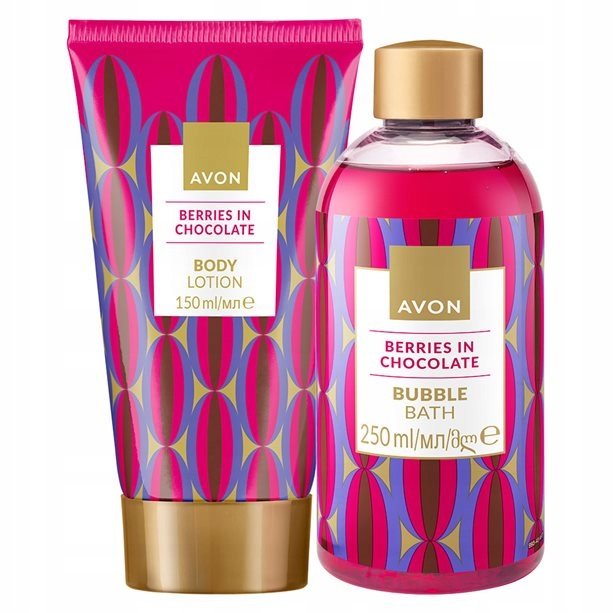 Avon Berries in Chocolate Set Лесные фрукты в шоколаде Жидкость + Бальзам Inna marka
Avon Berries in Chocolate Set Лесные фрукты в шоколаде Жидкость + Бальзам Inna marka
