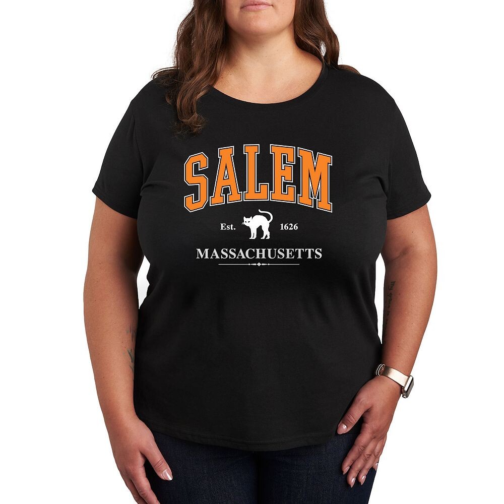 Футболка с рисунком Collegiate Salem Massachusetts больших размеров Licensed Character, черный
Футболка с рисунком Collegiate Salem Massachusetts больших размеров Licensed Character, черный