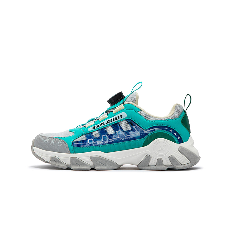 XTEP Детские кроссовки с нескользящей подошвой, цвет "лунный камень серый, аквамарин, голубые, желтые"
XTEP Детские кроссовки с нескользящей подошвой, цвет "лунный камень серый, аквамарин, голубые, желтые"