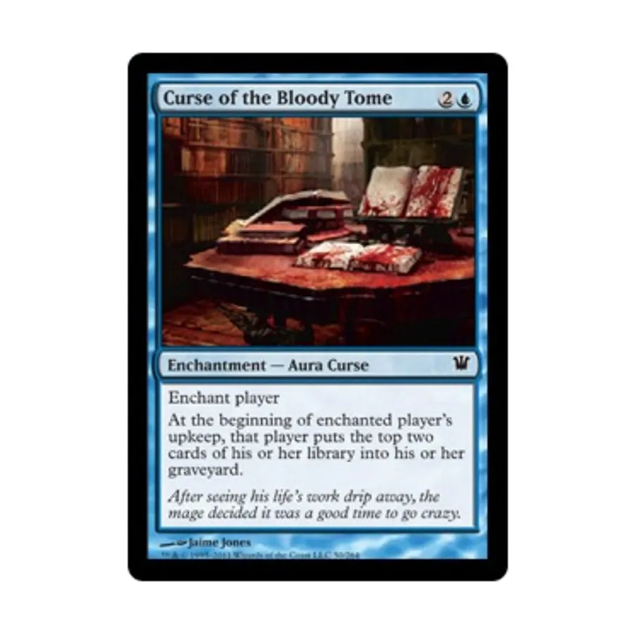 CCG Проклятие кровавого фолианта (С), MTG - Innistrad
CCG Проклятие кровавого фолианта (С), MTG - Innistrad