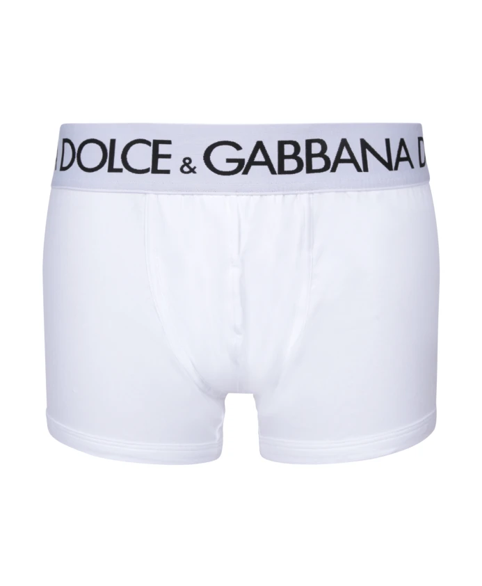 Хлопковые боксерские шорты с поясом с логотипом. Dolce & Gabbana, белый
Хлопковые боксерские шорты с поясом с логотипом. Dolce & Gabbana, белый