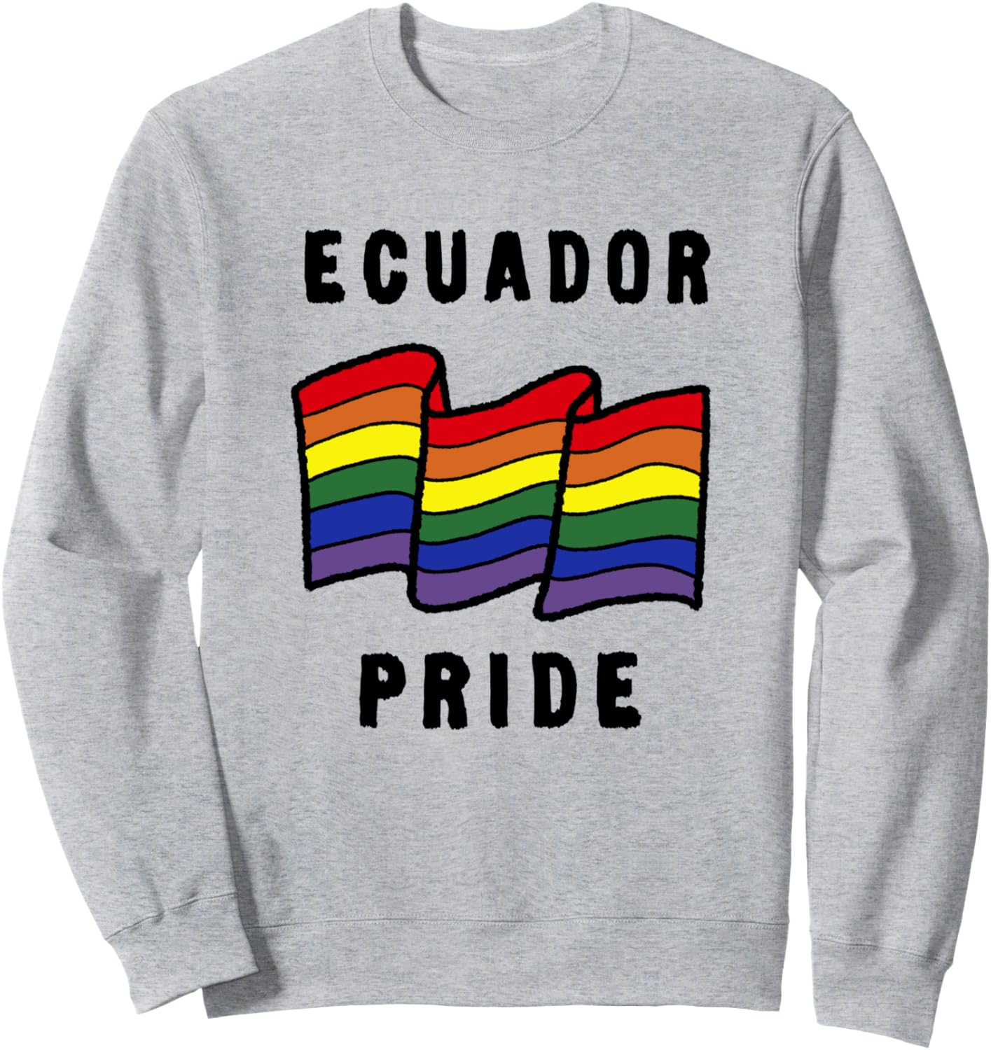 Толстовка с радужным флагом Эквадора в знак гордости Trendy Holiday Apparel, серый
Толстовка с радужным флагом Эквадора в знак гордости Trendy Holiday Apparel, серый