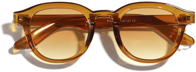 Круглые солнцезащитные очки с плавным изменением цвета, для женщин и мужчин, с защитой от УФ-излучения UV400, для занятий спортом на открытом воздухе, бега и езды на велосипеде UYPTK, Tea
Круглые солнцезащитные очки с плавным изменением цвета, для женщин и мужчин, с защитой от УФ-излучения UV400, для занятий спортом на открытом воздухе, бега и езды на велосипеде UYPTK, Tea