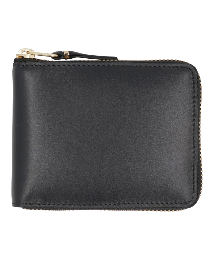 Кожаный кошелек с отделением для монет Comme Des Garçons, черный
Кожаный кошелек с отделением для монет Comme Des Garçons, черный