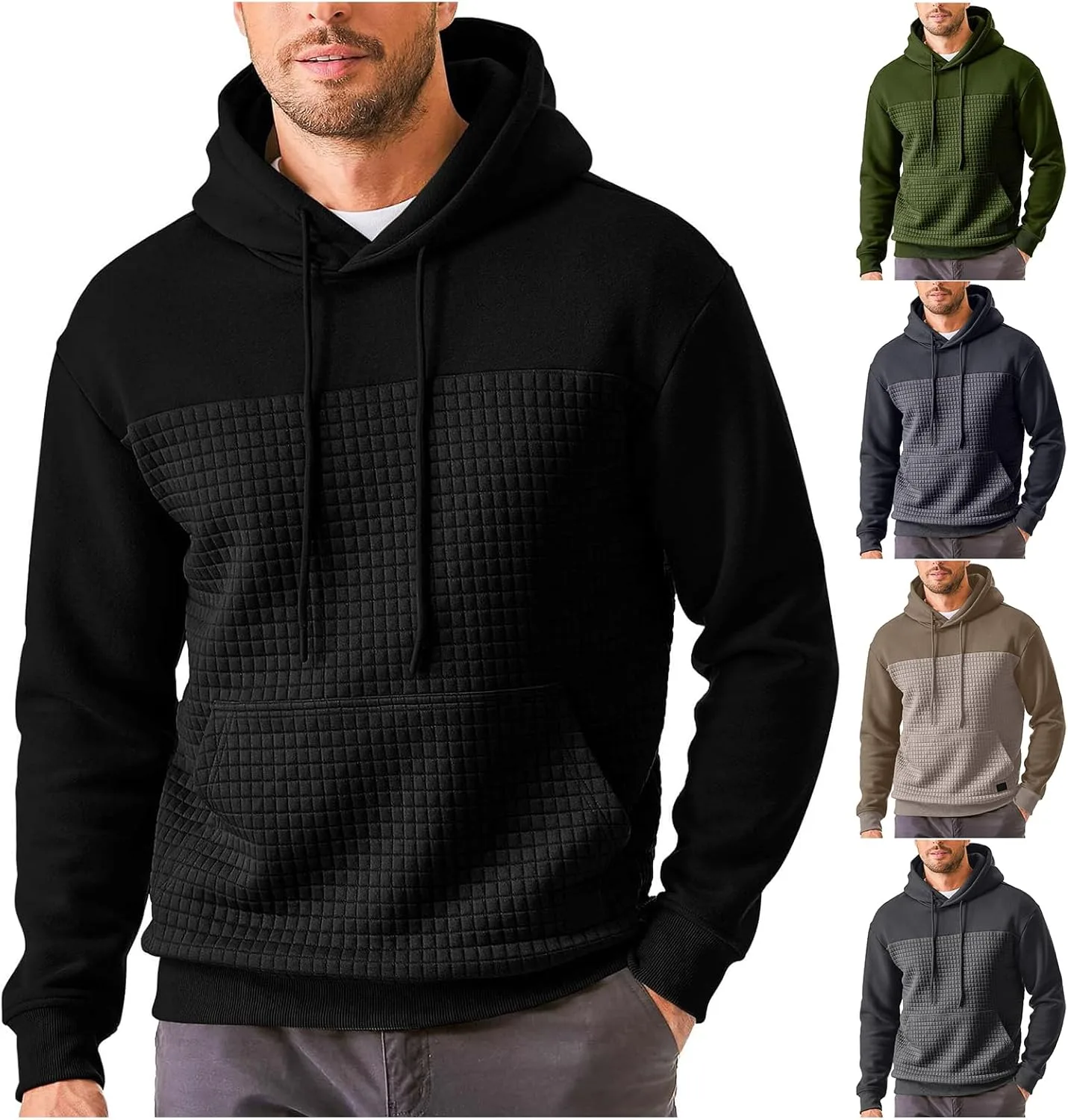 Толстовка Waffle мужская, легкая, с капюшоном Thatrich
Толстовка Waffle мужская, легкая, с капюшоном Thatrich