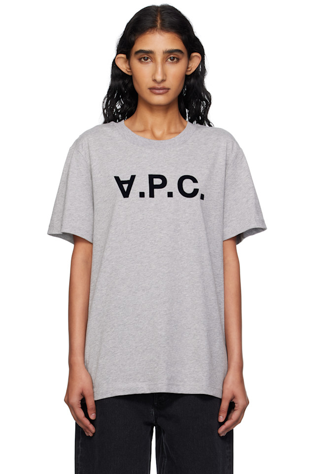 Стандартная футболка Grand 'VPC' A.P.C., серый 
Стандартная футболка Grand 'VPC' A.P.C., серый
