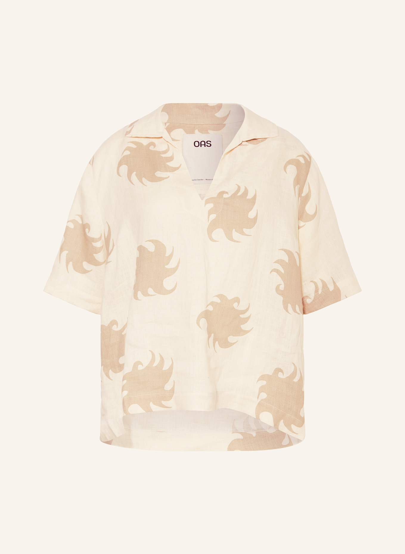 Рубашка поло из льна цвета «Хейзел Эмбер Джаффа» Oas, мультиколор
Рубашка поло из льна цвета «Хейзел Эмбер Джаффа» Oas, мультиколор