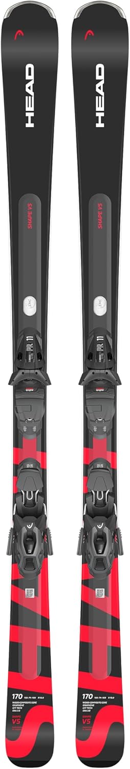 Горные лыжи Head Shape e.V5 с креплениями PR 11 Gripwalk, Anthracite/Red
Горные лыжи Head Shape e.V5 с креплениями PR 11 Gripwalk, Anthracite/Red