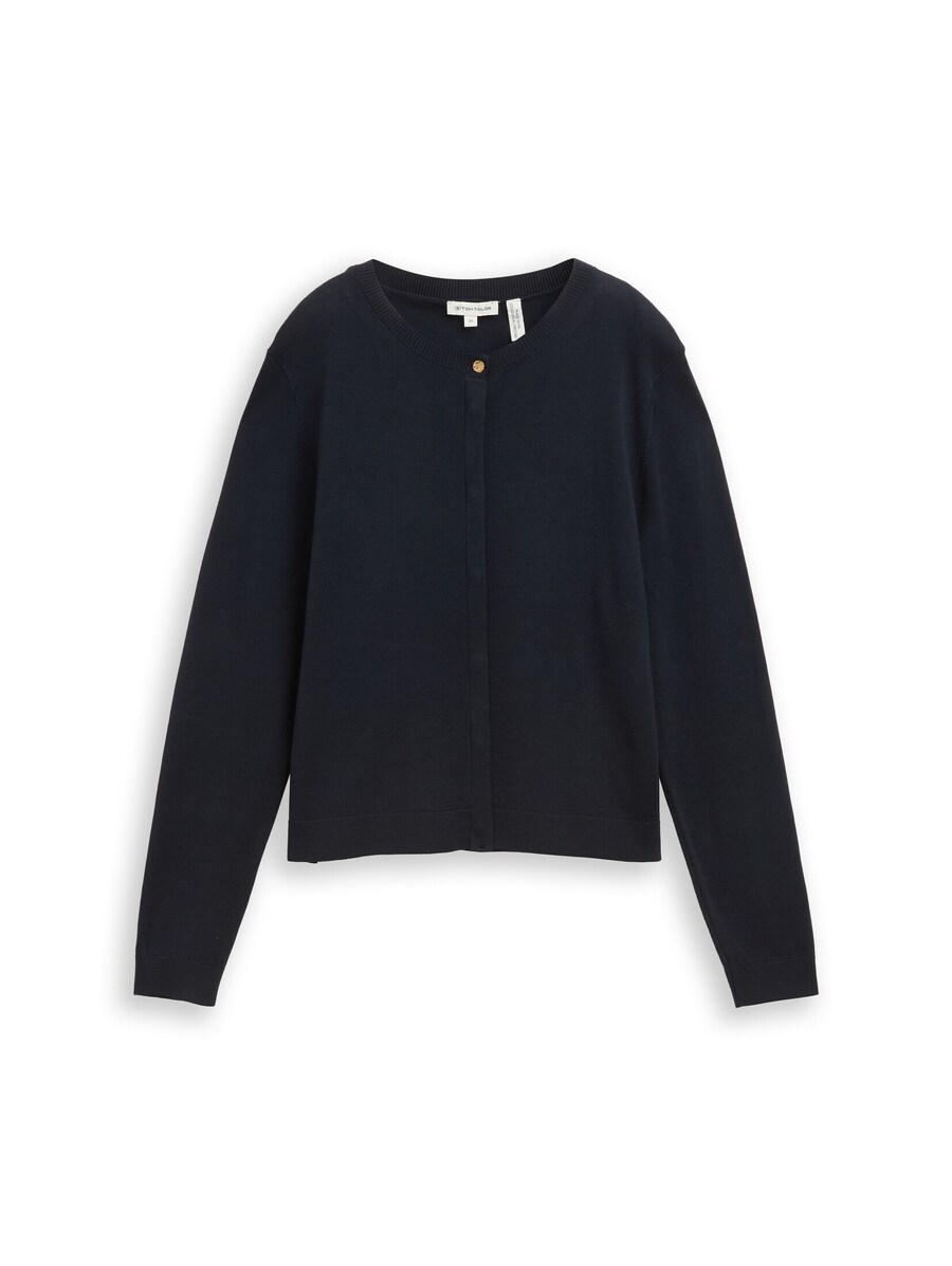 Вязаный кардиган TOM TAILOR, темно-синий
Вязаный кардиган TOM TAILOR, темно-синий