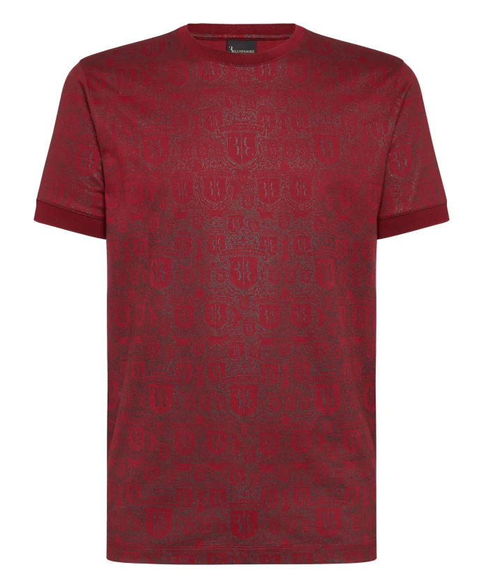 Футболка с круглым вырезом и эмблемой SS Billionaire, красный
Футболка с круглым вырезом и эмблемой SS Billionaire, красный