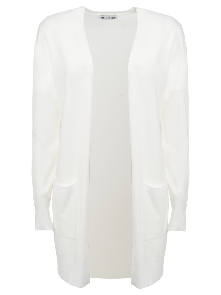Вязаный кардиган Influencer, белый
Вязаный кардиган Influencer, белый