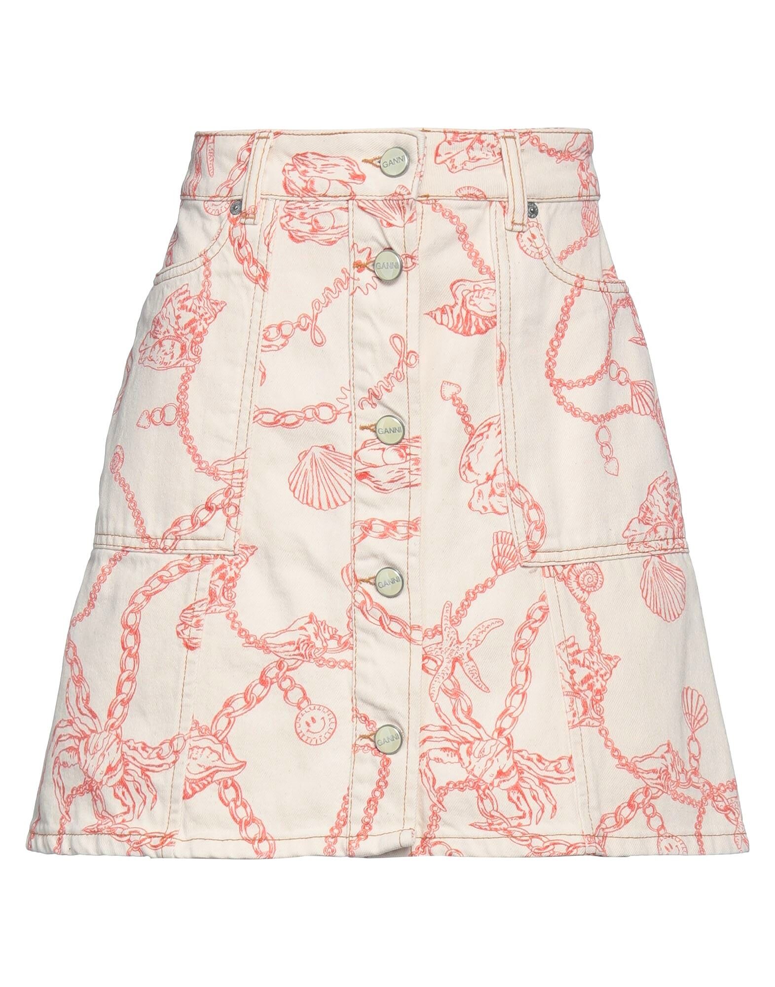 Мини-юбка Ganni, бежевый
Мини-юбка Ganni, бежевый