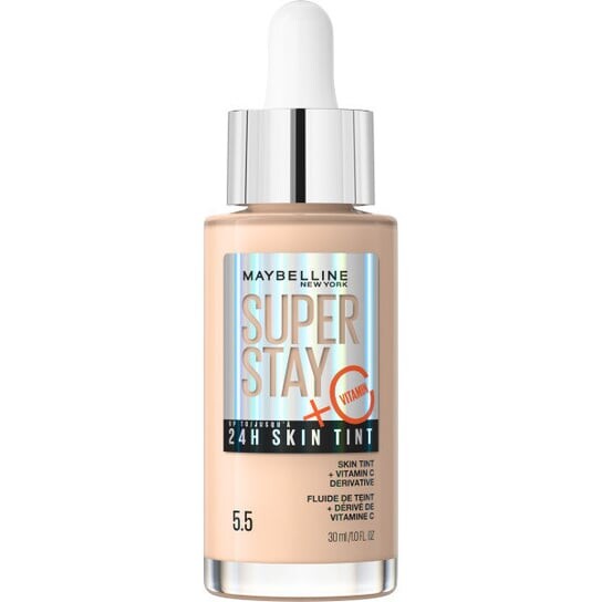 Осветляющая основа длительного действия с витамином С 5,5, 30 мл Maybelline, Super Stay 24h Skin Tint
Осветляющая основа длительного действия с витамином С 5,5, 30 мл Maybelline, Super Stay 24h Skin Tint