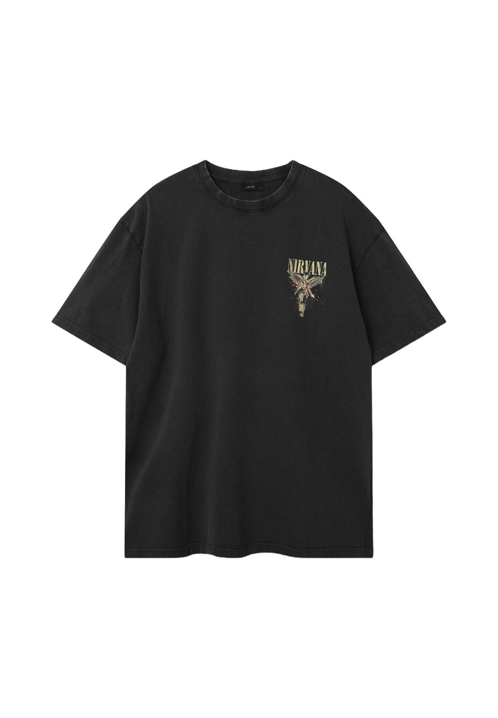 Футболка с принтом NIRVANA LMTD, черный
Футболка с принтом NIRVANA LMTD, черный
