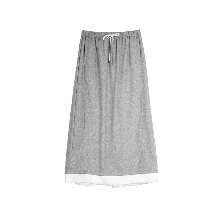 ELLE Повседневная длинная юбка для женщин, светло-серая, Moderate
ELLE Повседневная длинная юбка для женщин, светло-серая, Moderate