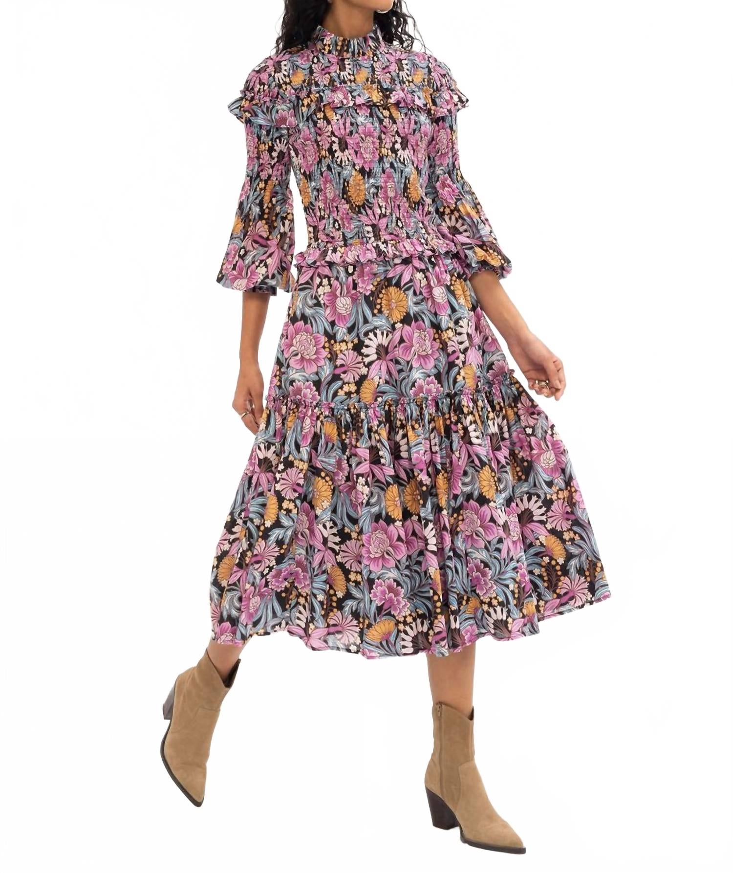 Bertha Beauty платье в черном цвете BANJANAN
Bertha Beauty платье в черном цвете BANJANAN