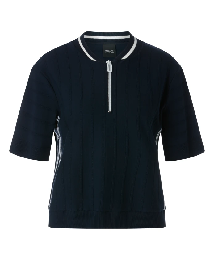 «Переосмыслим свитер» Marc Cain, синий
«Переосмыслим свитер» Marc Cain, синий