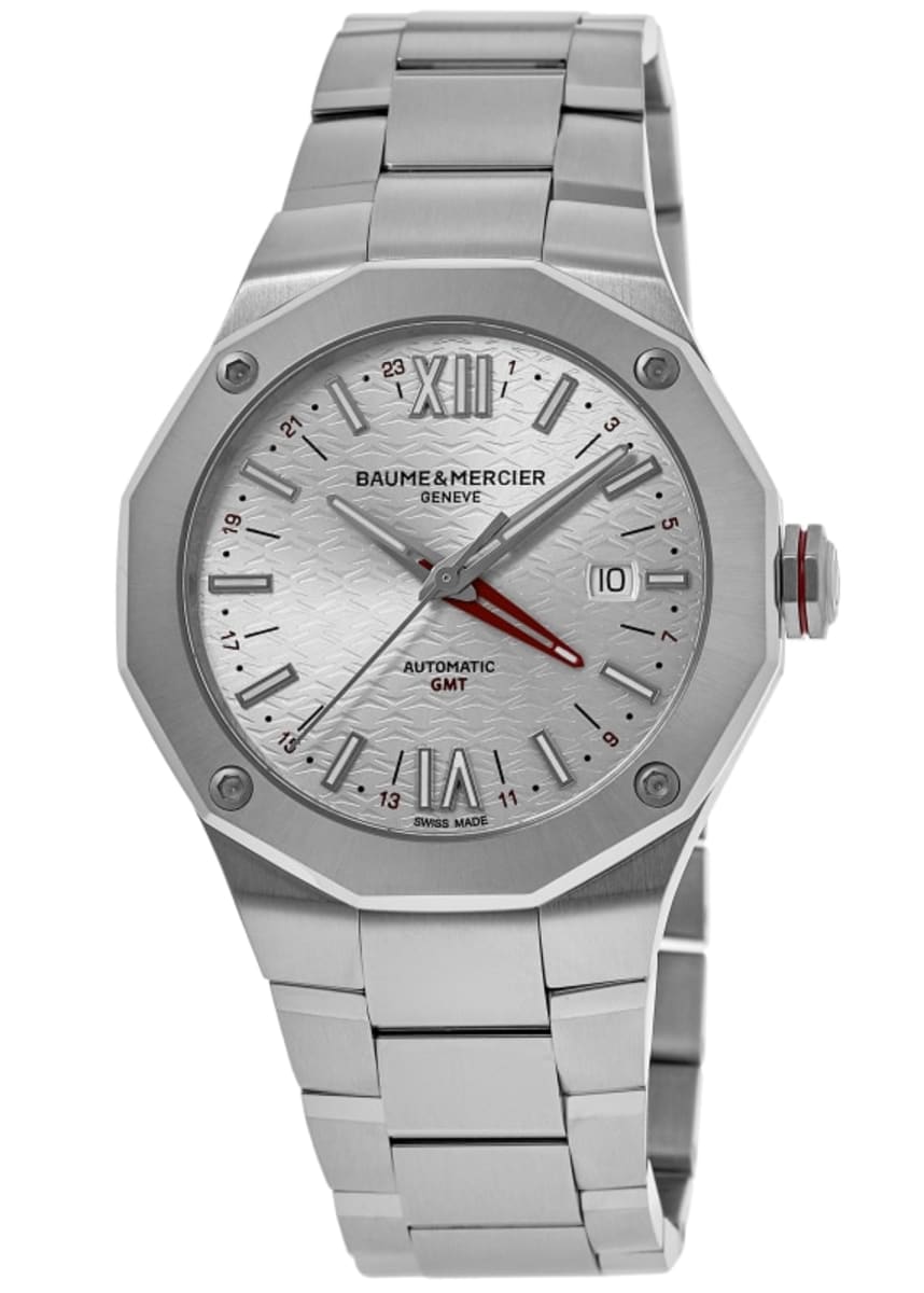 Baume & Mercier Riviera GMT автоматические стальные часы мужские 10658, серебряный
Baume & Mercier Riviera GMT автоматические стальные часы мужские 10658, серебряный