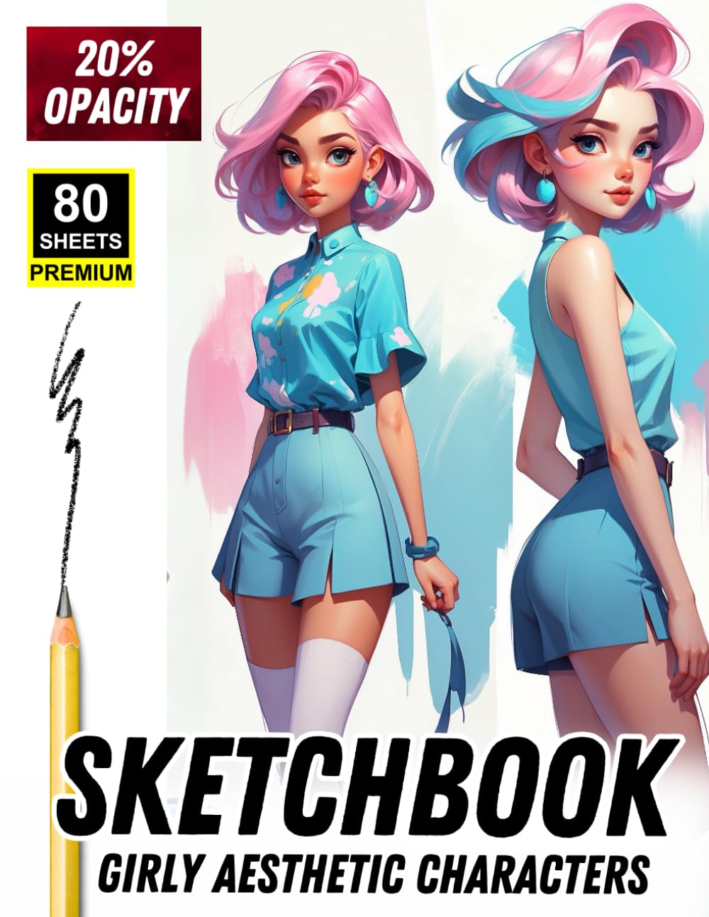 Sketchbook: Girly Aesthetic Characters - 20% Opacity Drawing Guide: A stylish art tracing book featuring trendy pop-style girls for aspiring artists, teens, and fashion illustrators (Independently published)
Sketchbook: Girly Aesthetic Characters - 20% Opacity Drawing Guide: A stylish art tracing book featuring trendy pop-style girls for aspiring artists, teens, and fashion illustrators (Independently published)