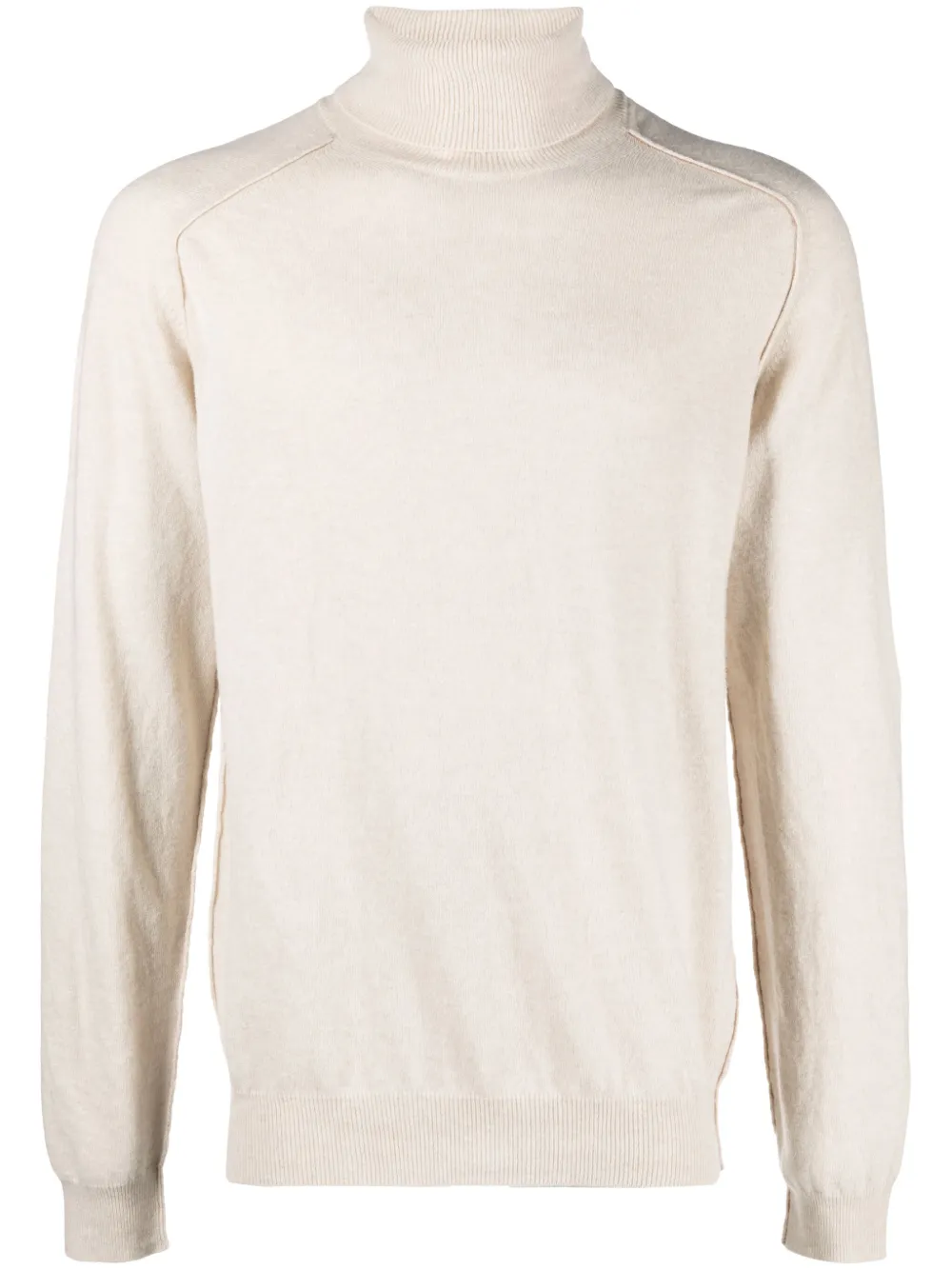 Джемпер тонкой вязки с высоким воротником Roberto Collina, нейтральный
Джемпер тонкой вязки с высоким воротником Roberto Collina, нейтральный