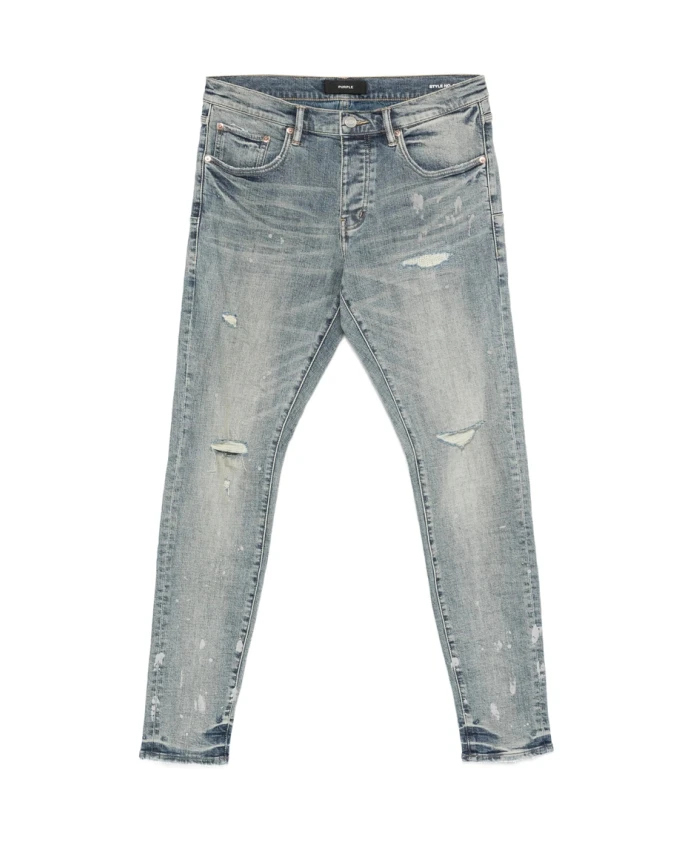 P001 джинсы с низкой посадкой и зауженными штанинами Purple Brand, синий
P001 джинсы с низкой посадкой и зауженными штанинами Purple Brand, синий