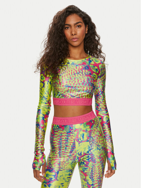 Блузка Versace Jeans Couture, мультиколор
Блузка Versace Jeans Couture, мультиколор