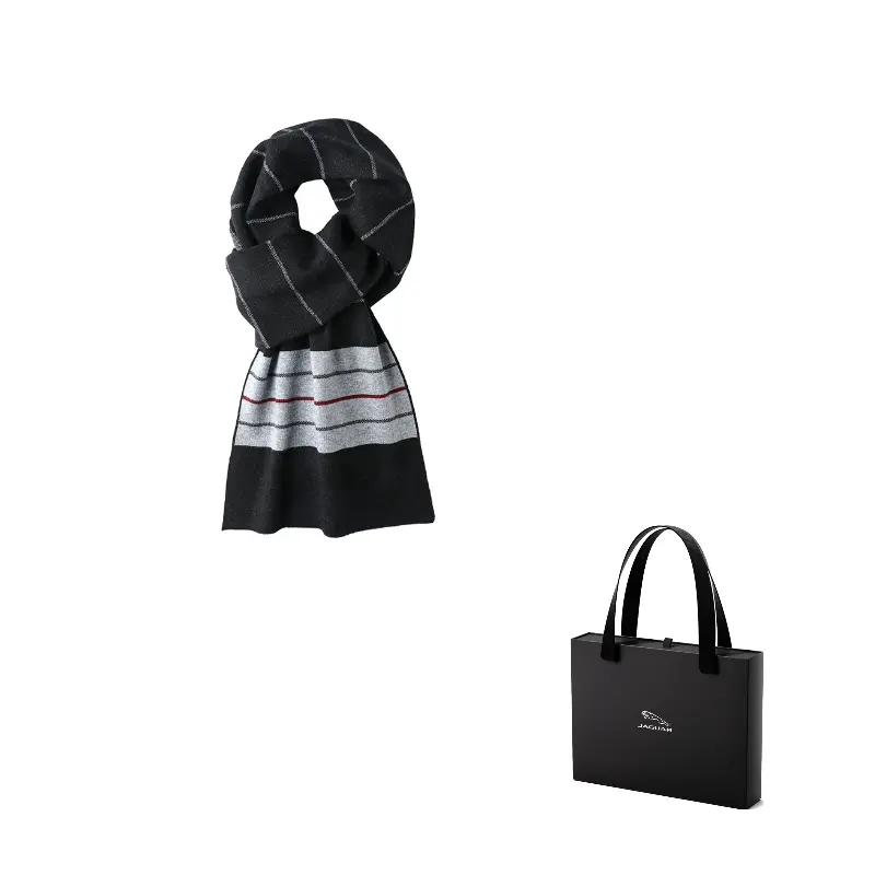 JAGUAR Вязаный шарф унисекс, Black Gray
JAGUAR Вязаный шарф унисекс, Black Gray