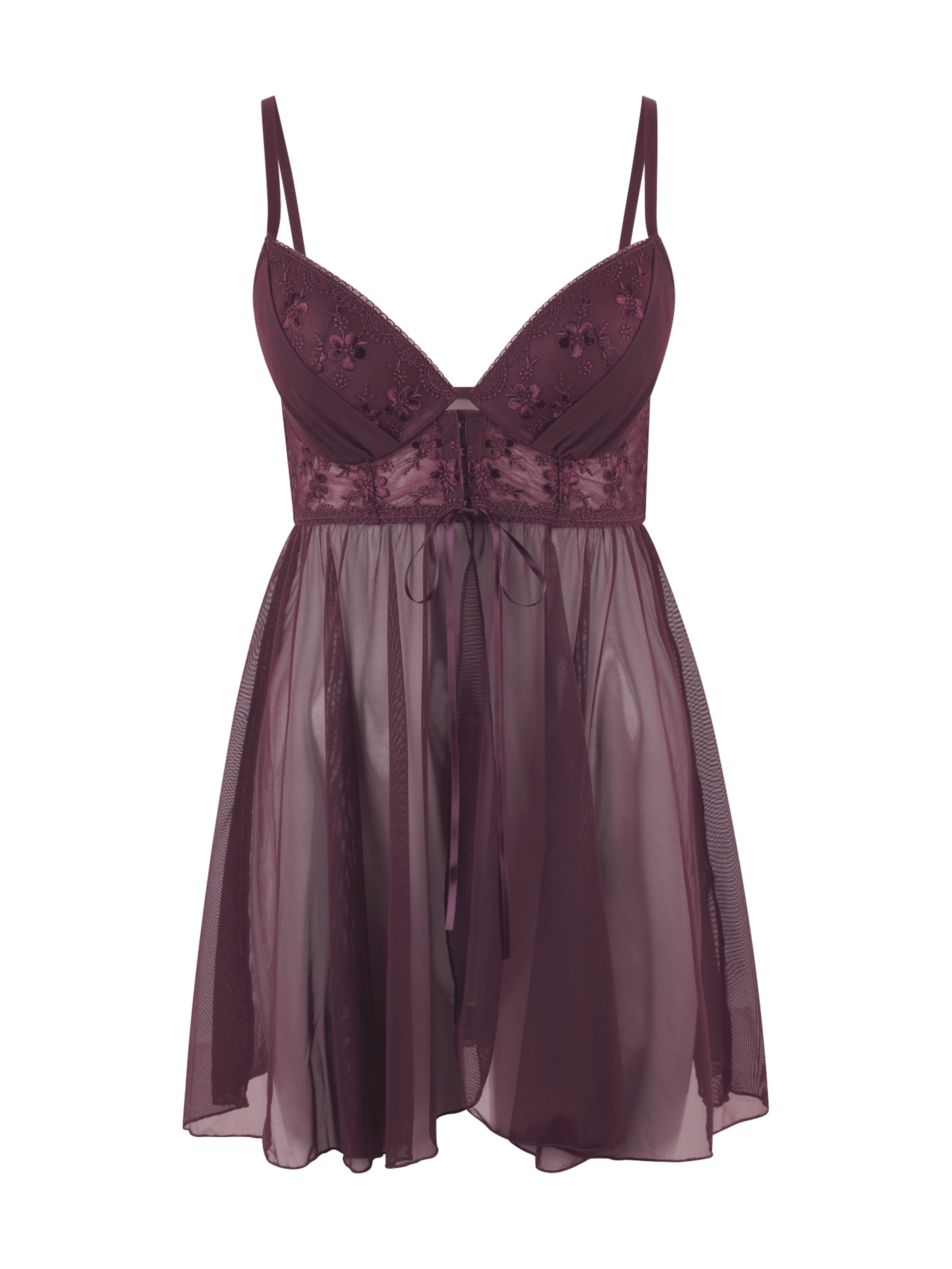 LASCANA Пеньюар в бордовом цвете
LASCANA Пеньюар в бордовом цвете