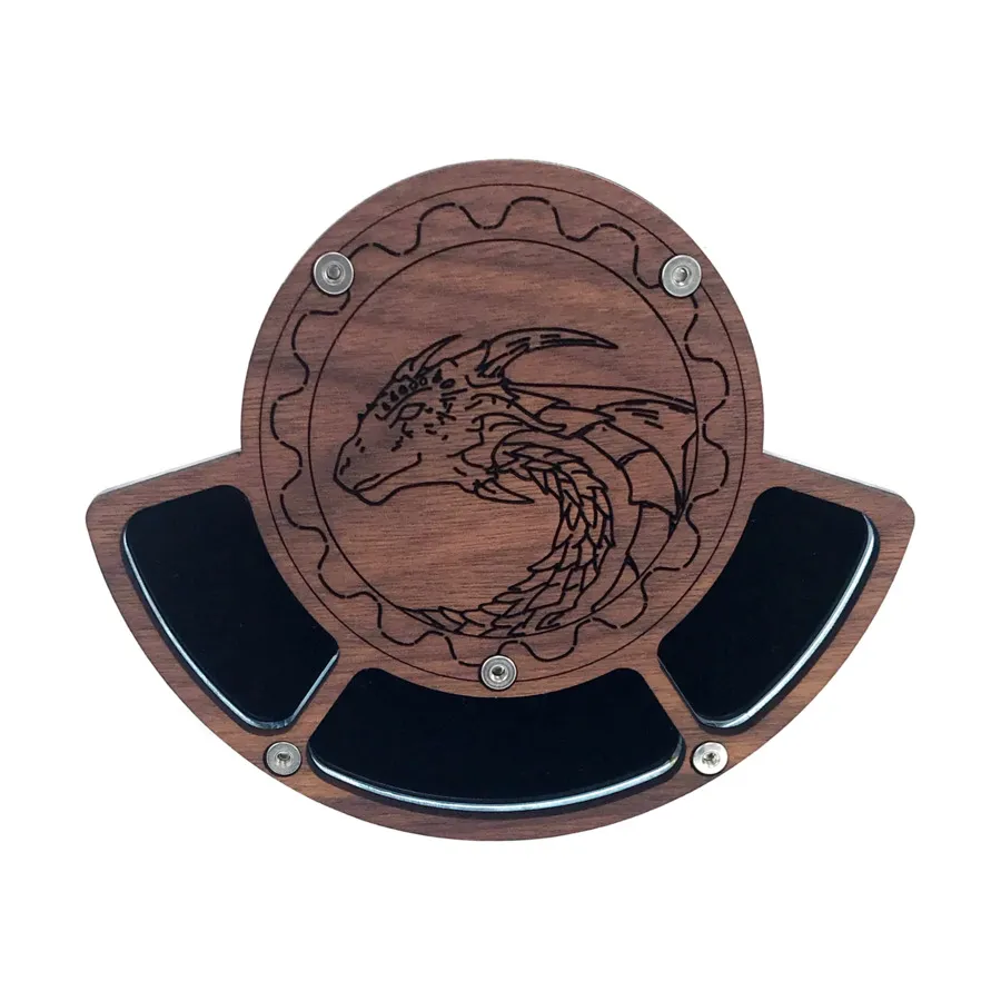 Орех - Tri-Pocket, Дракон с ледяным зеленым, Dice Coasters (C4 Labs)
Орех - Tri-Pocket, Дракон с ледяным зеленым, Dice Coasters (C4 Labs)