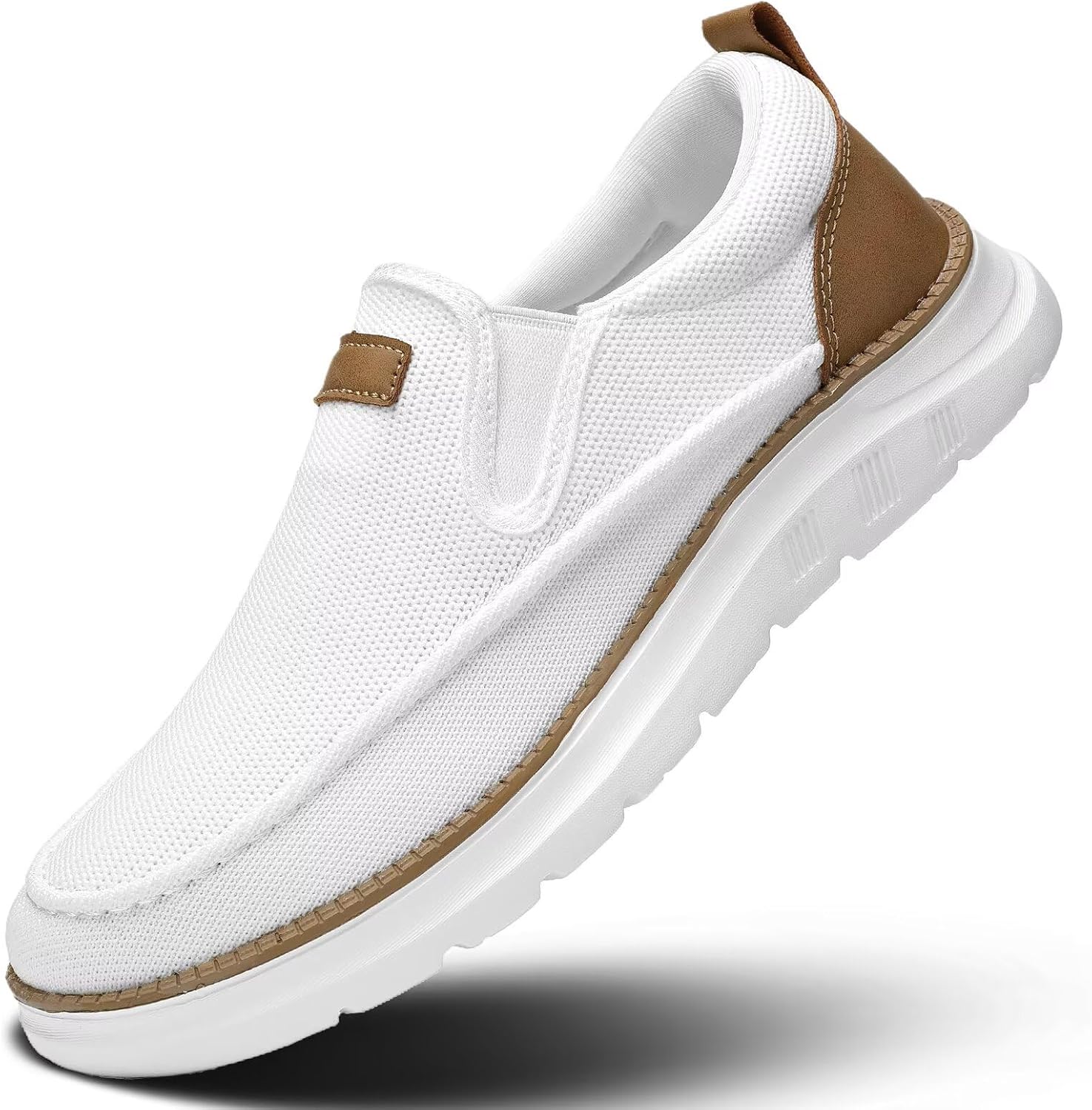 Мужские повседневные слипоны, лодочные туфли-лоферы, модные прогулочные кроссовки для работы, легкие сетчатые оксфорды с мягкой подошвой Wrezatro, белый
Мужские повседневные слипоны, лодочные туфли-лоферы, модные прогулочные кроссовки для работы, легкие сетчатые оксфорды с мягкой подошвой Wrezatro, белый