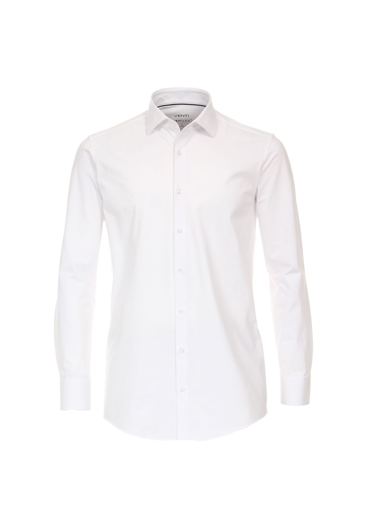 Мужская деловая рубашка однотонного современного кроя Venti, белый
Мужская деловая рубашка однотонного современного кроя Venti, белый