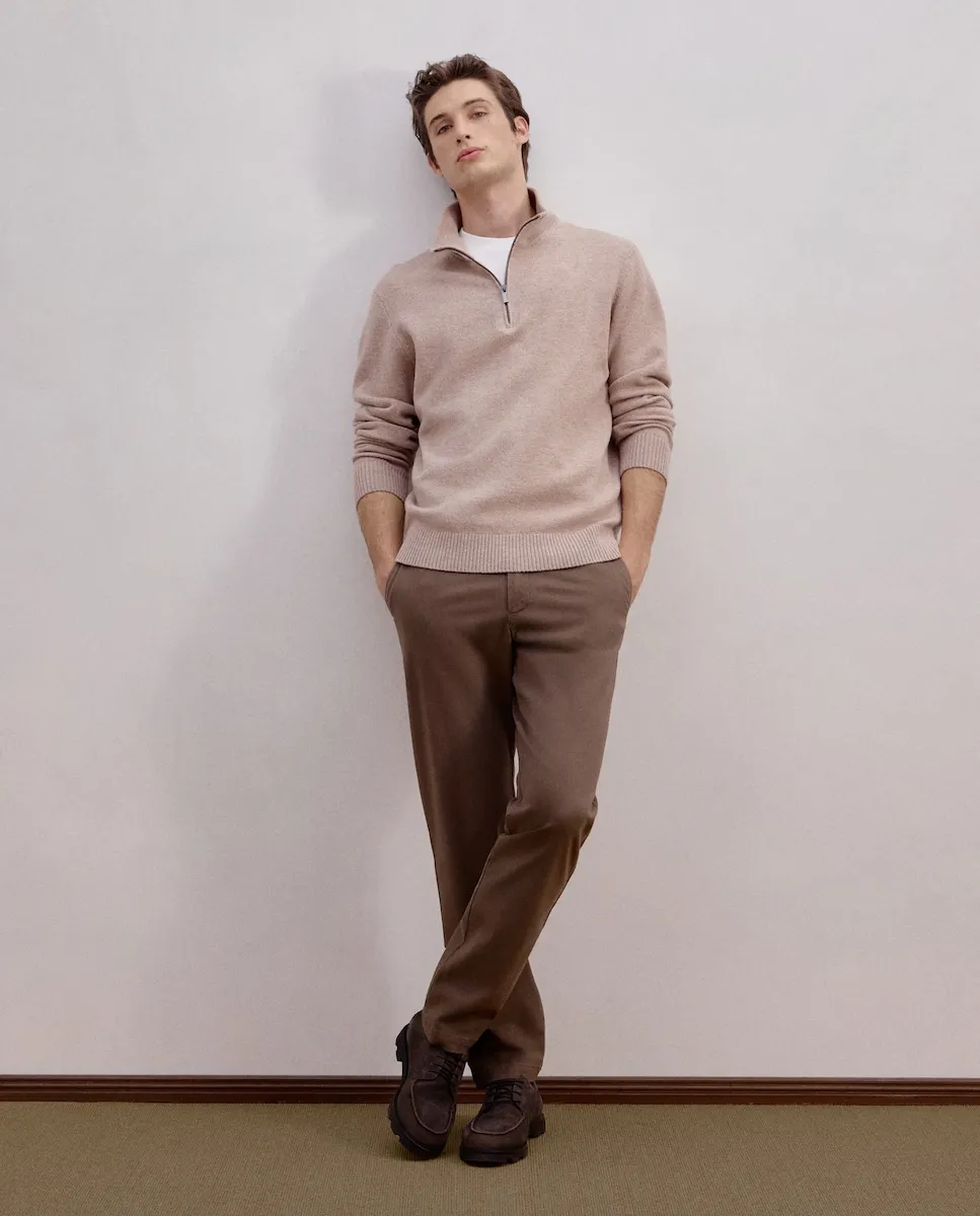 Мужские спортивные брюки из хлопка с эластаном, обычного кроя Dustin, коричневый
Мужские спортивные брюки из хлопка с эластаном, обычного кроя Dustin, коричневый