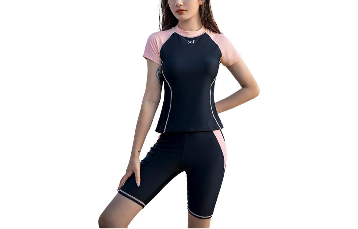 Купальник Two Piece Casual Surf 361°, черный розовый (t-shirt+shorts)
Купальник Two Piece Casual Surf 361°, черный розовый (t-shirt+shorts)