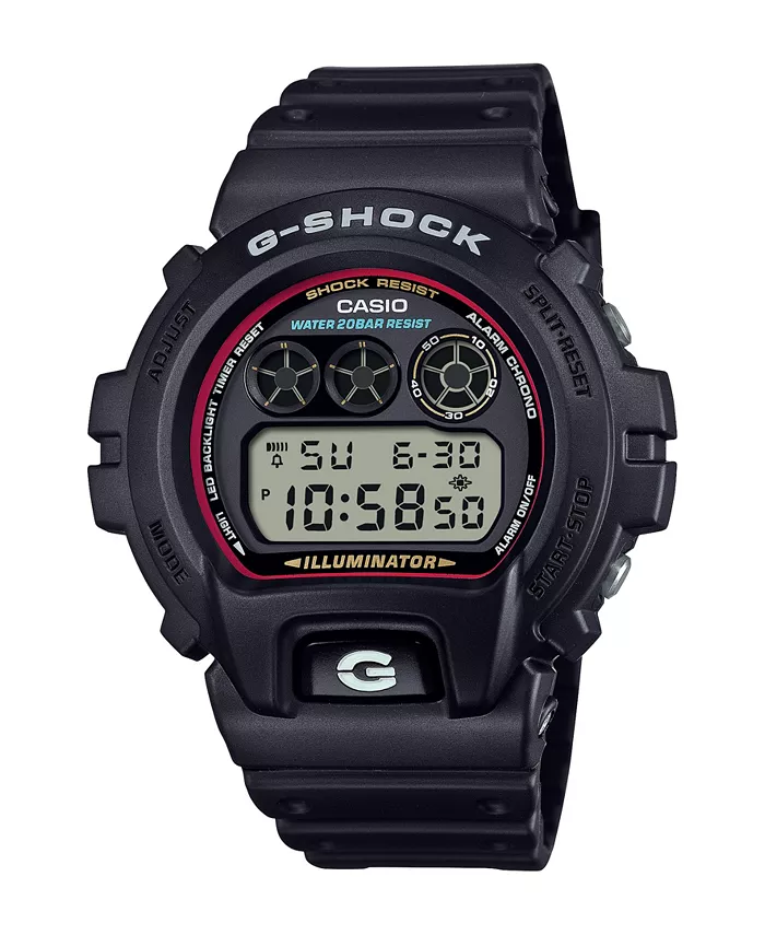 Мужские черные часы с минеральным стеклом, 50 мм G-Shock
Мужские черные часы с минеральным стеклом, 50 мм G-Shock
