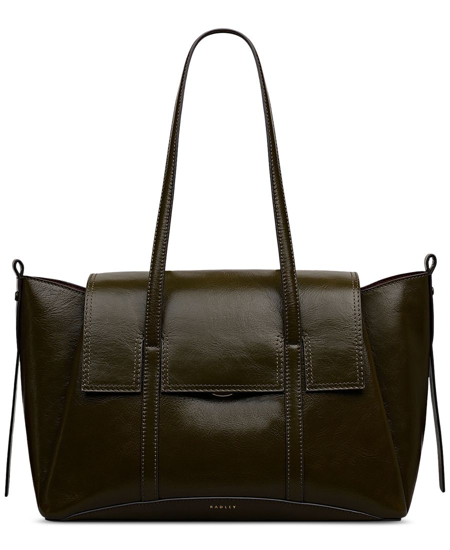 Большая кожаная сумка через плечо The Chancery High Shine Radley London, Pine Needle
Большая кожаная сумка через плечо The Chancery High Shine Radley London, Pine Needle