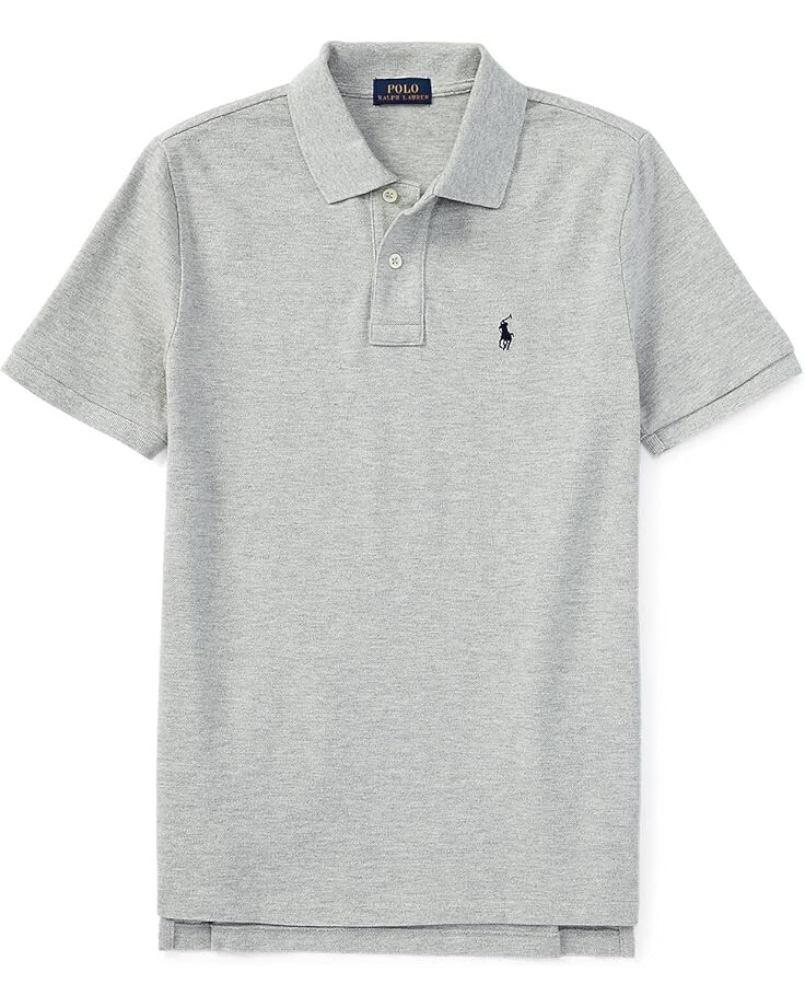 Поло Polo Ralph Lauren Kids Cotton Mesh Polo Shirt, цвет New Grey Heather
Поло Polo Ralph Lauren Kids Cotton Mesh Polo Shirt, цвет New Grey Heather