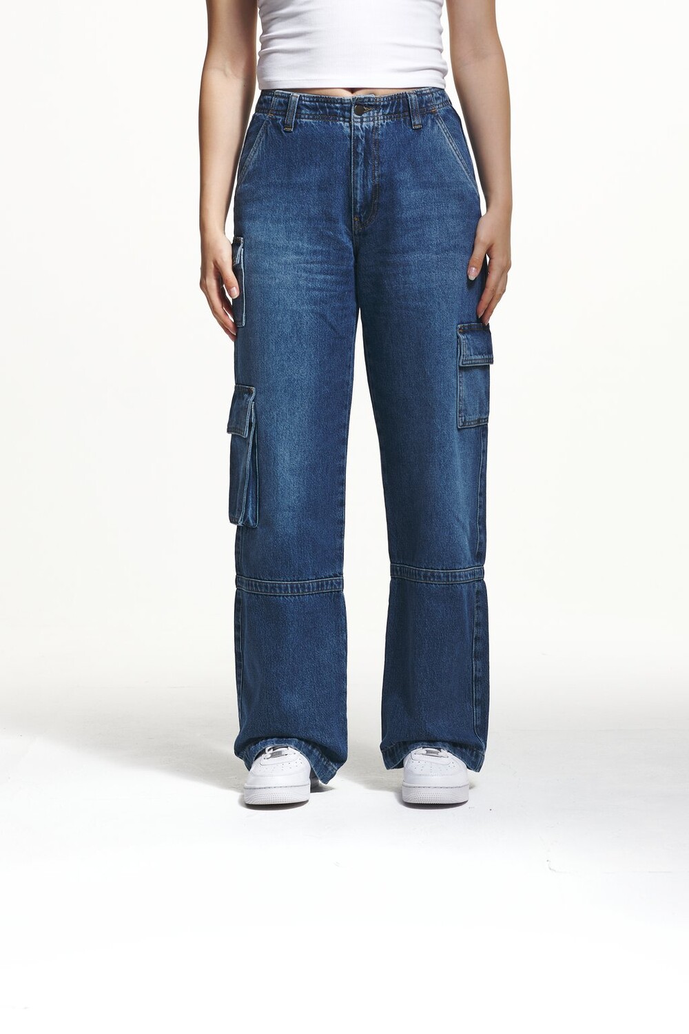 Джинсы свободного кроя 2Y Studios, синие джинсы
Джинсы свободного кроя 2Y Studios, синие джинсы