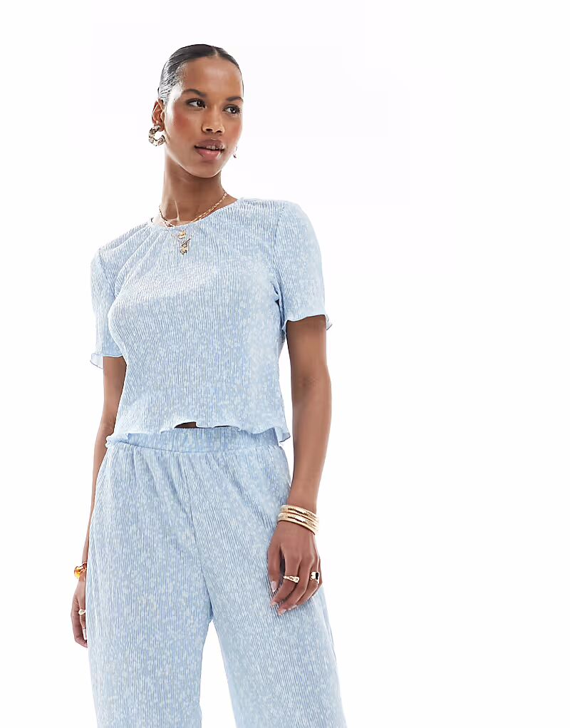 Футболка для малышей Pieces mini plisse с принтом в мелкий голубой цветок, Синий, Футболка для малышей Pieces mini plisse с принтом в мелкий голубой цветок
Футболка для малышей Pieces mini plisse с принтом в мелкий голубой цветок, Синий, Футболка для малышей Pieces mini plisse с принтом в мелкий голубой цветок