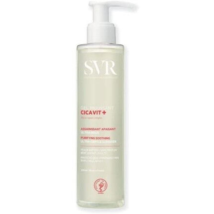 Cicavit+ Пенящийся гель успокаивающий и очищающий 200 мл, Svr 
Cicavit+ Пенящийся гель успокаивающий и очищающий 200 мл, Svr