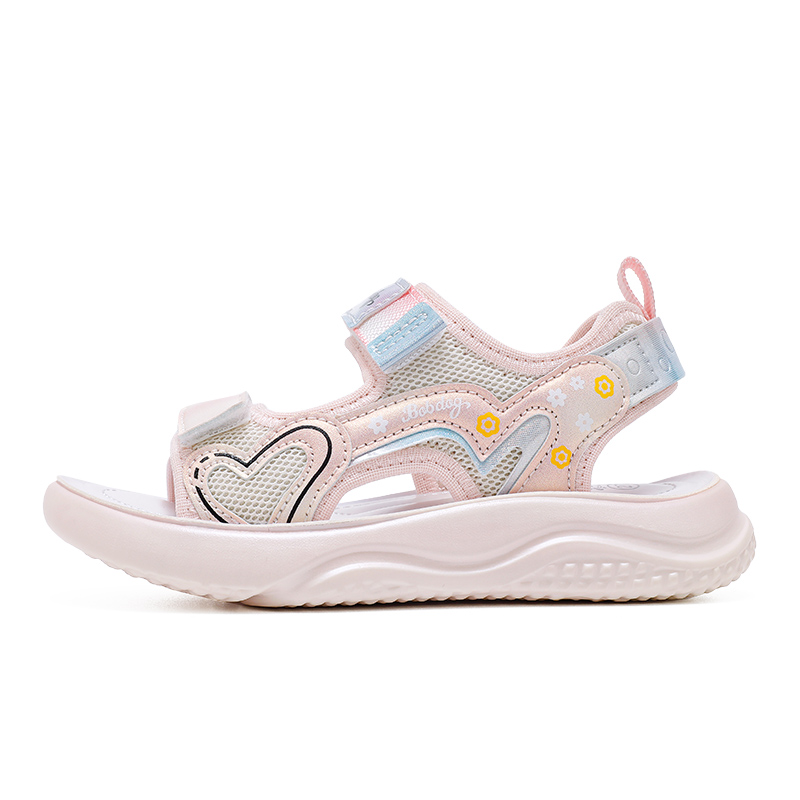 Детские сандалии с дышащей поддержкой и низким верхом BOBDOG, розовый
Детские сандалии с дышащей поддержкой и низким верхом BOBDOG, розовый