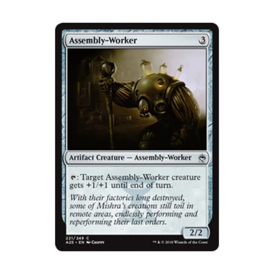 CCG Монтажник (С), MTG - Masters 25
CCG Монтажник (С), MTG - Masters 25